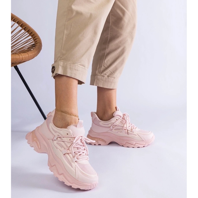 D/CEO Rosa sportsneakers på den massiva Roxana -sulan 2