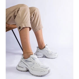 D/CEO Vita sneakers med massiv Adom-sula 1