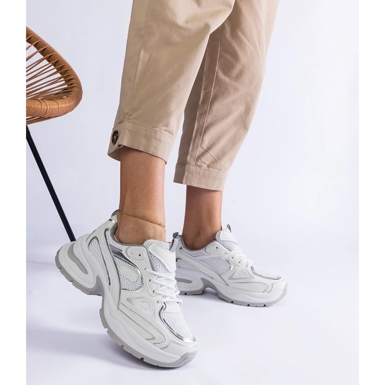 D/CEO Vita sneakers med massiv Adom-sula 2