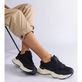 D/CEO Svarta damsportsneakers Imperio 2