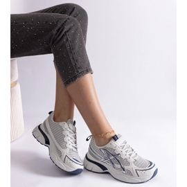 D/CEO Blåa damsportsneakers Ondina 2