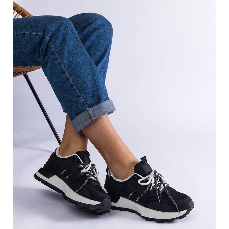 D/CEO Svart Sports kvinnors sneakers adali 2