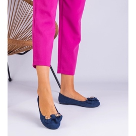 D/CEO Marinen klassiska ballerinas med en masolbåge 2