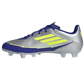 Adidas F50 Club FG/MG IH0916 Silverblå skor silver- 1