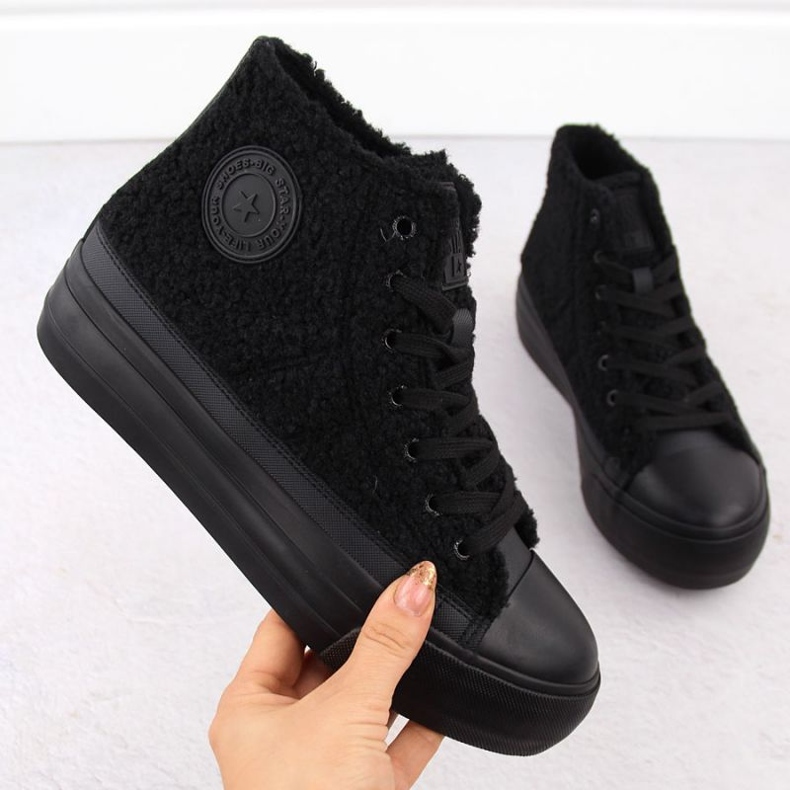 Big Star Isolated Sneakers Black svart 1