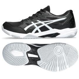 Asics gel-raket skor 11 1071A091-002 svart svart 1