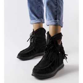 D/CEO Svarta kilstövlar från Giudice 2