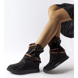 D/CEO Svarta kilstövlar från Beausoleil 1