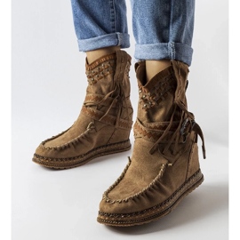 D/CEO Mörkbruna kilstövlar från Beausoleil 1