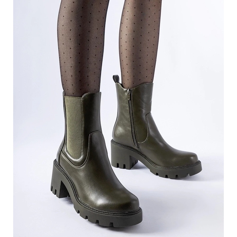 D/CEO Mörkgröna Hattiesburg stövlar 2