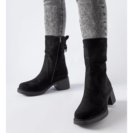 D/CEO Svarta stövlar i ekomocka Agordino 1