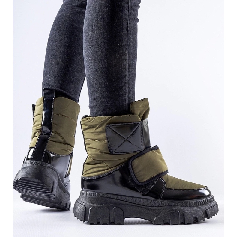 D/CEO Gröna isolerade Hutchinson snöstövlar 1