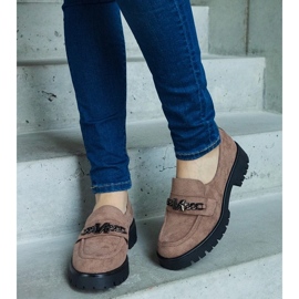 D/CEO Vinceza loafers i brun mocka 1