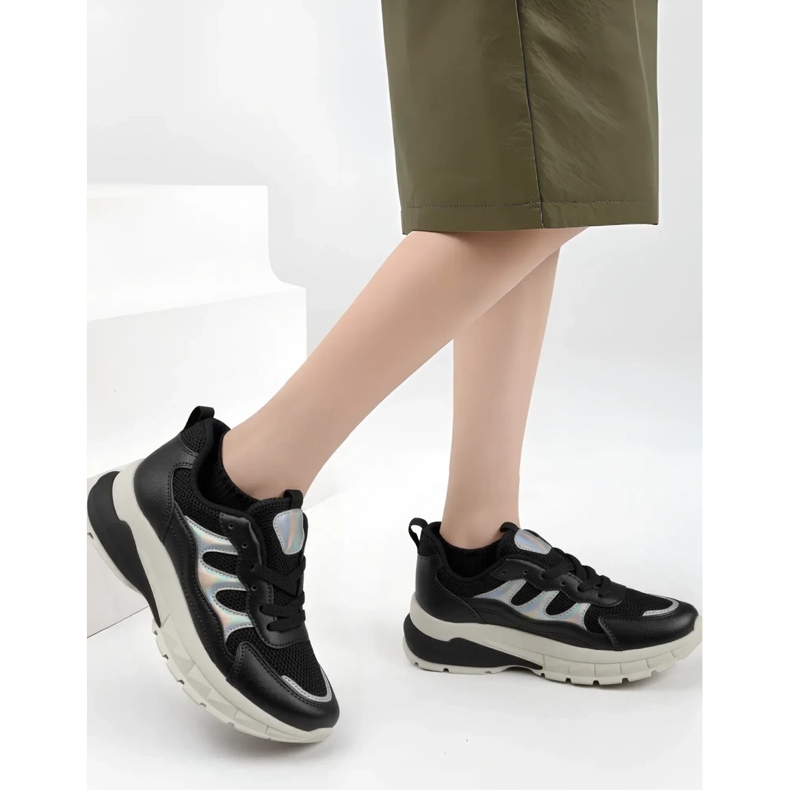 Kvinnors Neo Sport -sneakers svart 1