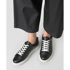 Kvinnors sneakers veltor svart 1