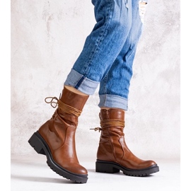 D/CEO Bruna stövlar av Sahera eco-läder 2