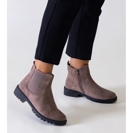 D/CEO Bruna klassiska avslappnade stövlar med Eco-Zamsz Salara 2