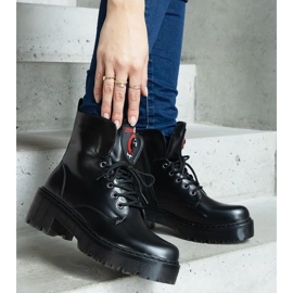 D/CEO Svarta Ranco-stövlar för kvinnor 2