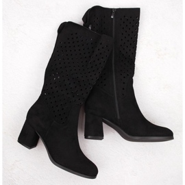 M.Daszyński OpenWork Boots M. Daszyński i SAN43A svart 1