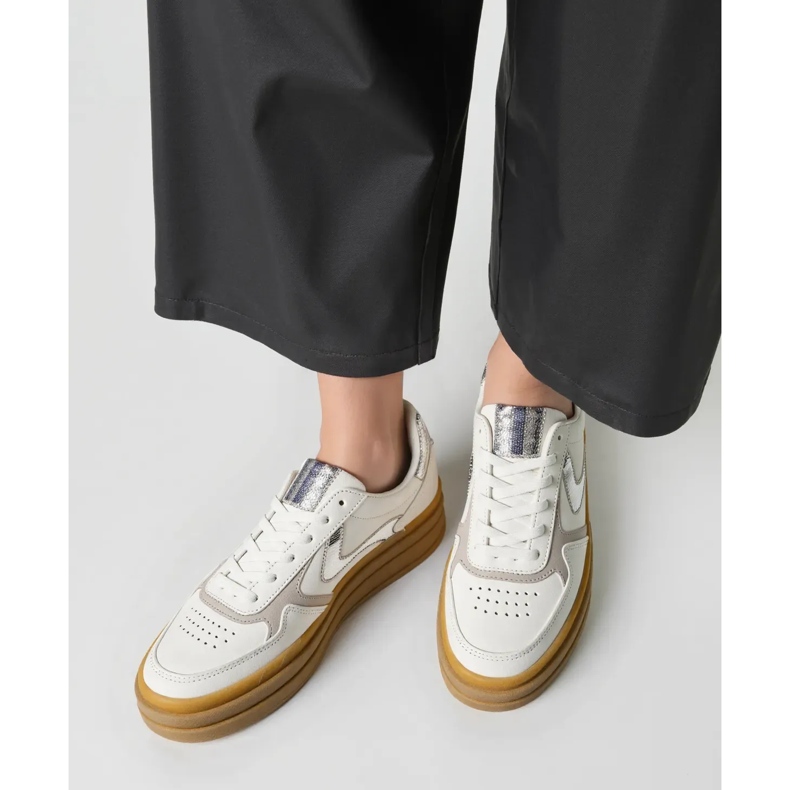 Kvinnors revilo silver sneakers svart 1