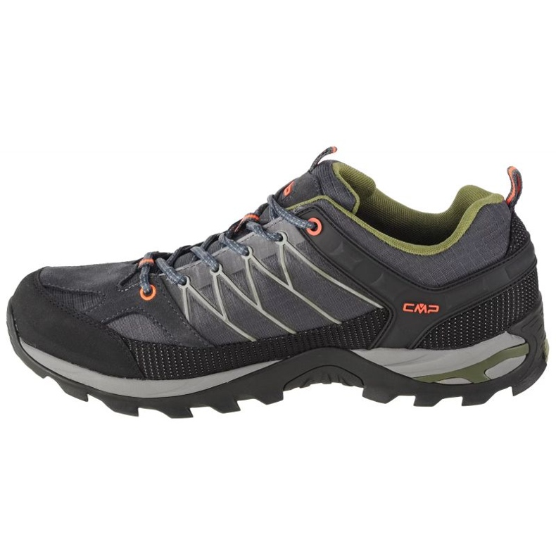 Trekking Shoes CMP Rigel Low 3Q54457-51UG Black grå 1