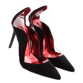 Svarta stift med transparenta insatser 1