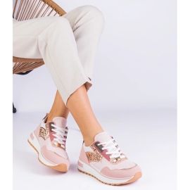 D/CEO Rosa sneakers på plattformen dekorerad med Sonata Glitter 1