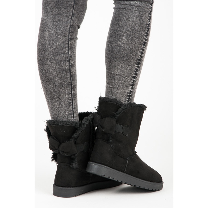 Muluki i mocka med rosett svart 1