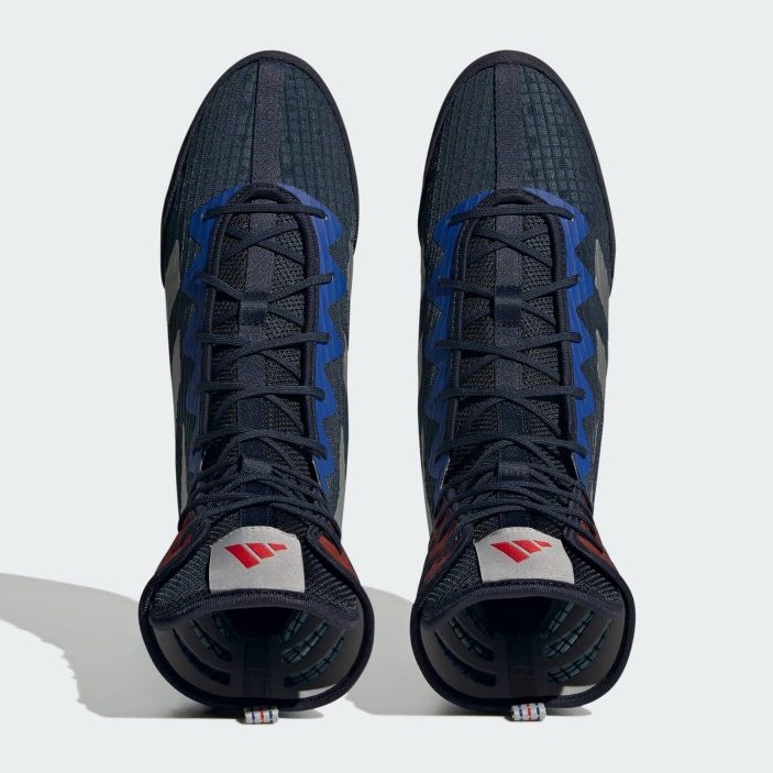 Adidas box hog 4 hp6880 marinblå boxningskor 1