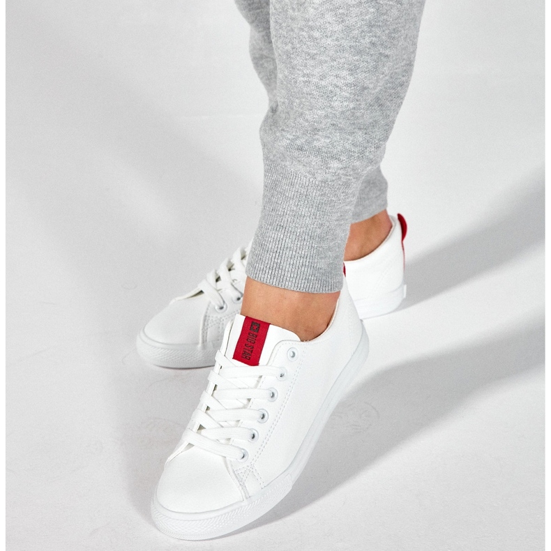 Sneakers Women's Shoes Big Star DD274685 White vit 1
