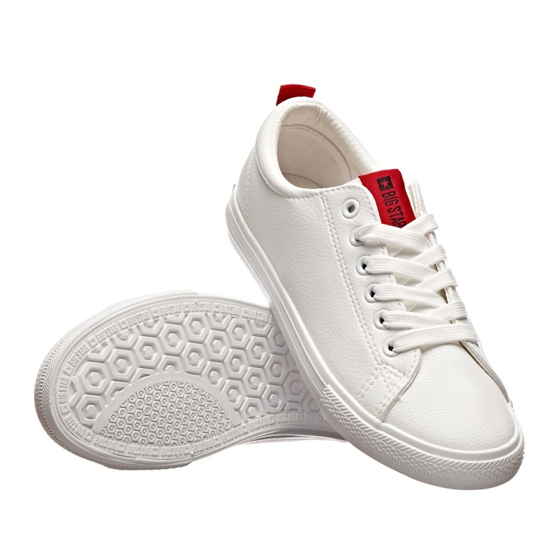Sneakers Women's Shoes Big Star DD274685 White vit 2