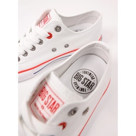 Kvinnors sneakers Big Star NN274656 Vit 1