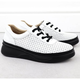 Openwork -skor på Vinceza 79506 White Platform vit 2