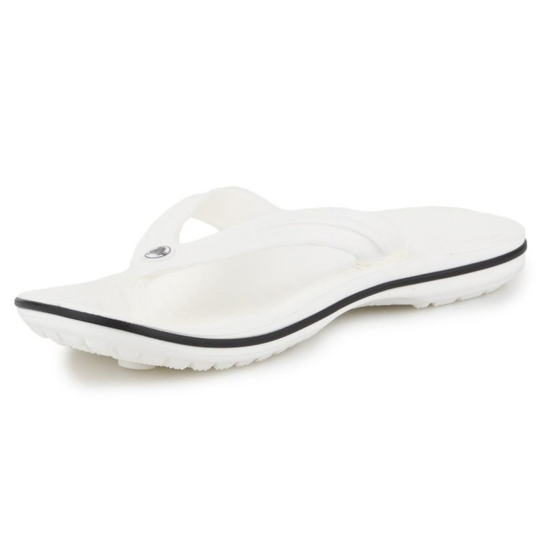 Mäns flip-flops crocs crocband flip 11033-100 vit 3