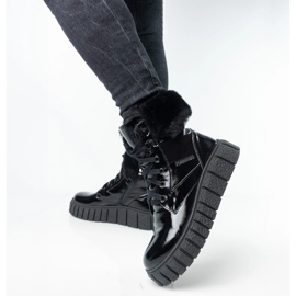 Kvinnors läderskinn Pollonus Black Weapon 5-1574-001 svart 2