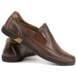 KOMODO Loafers för män 912 mörkbrun 3