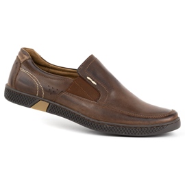 KOMODO Loafers för män 912 mörkbrun 5