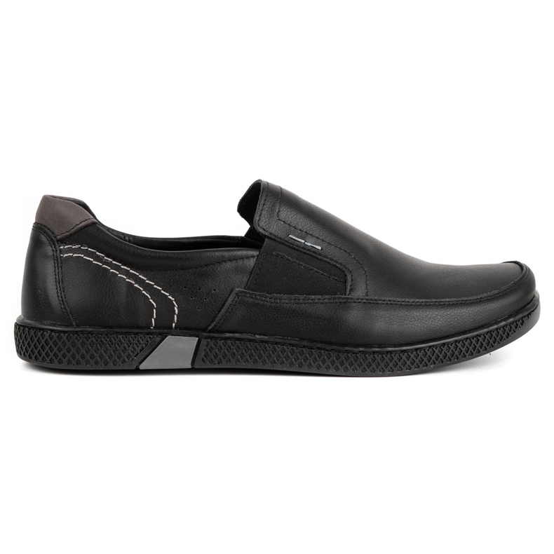 KOMODO Svarta herrloafers 912 1