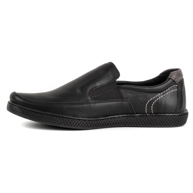 KOMODO Svarta herrloafers 912 2