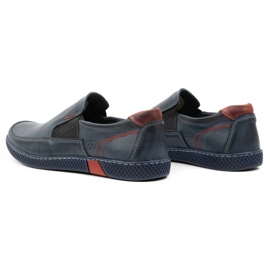 KOMODO Loafers för män 912 marinblå 6