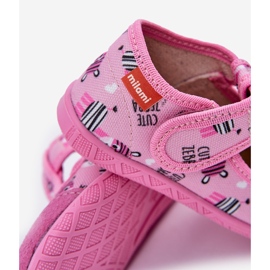 Barns tofflor i rosa iver 5