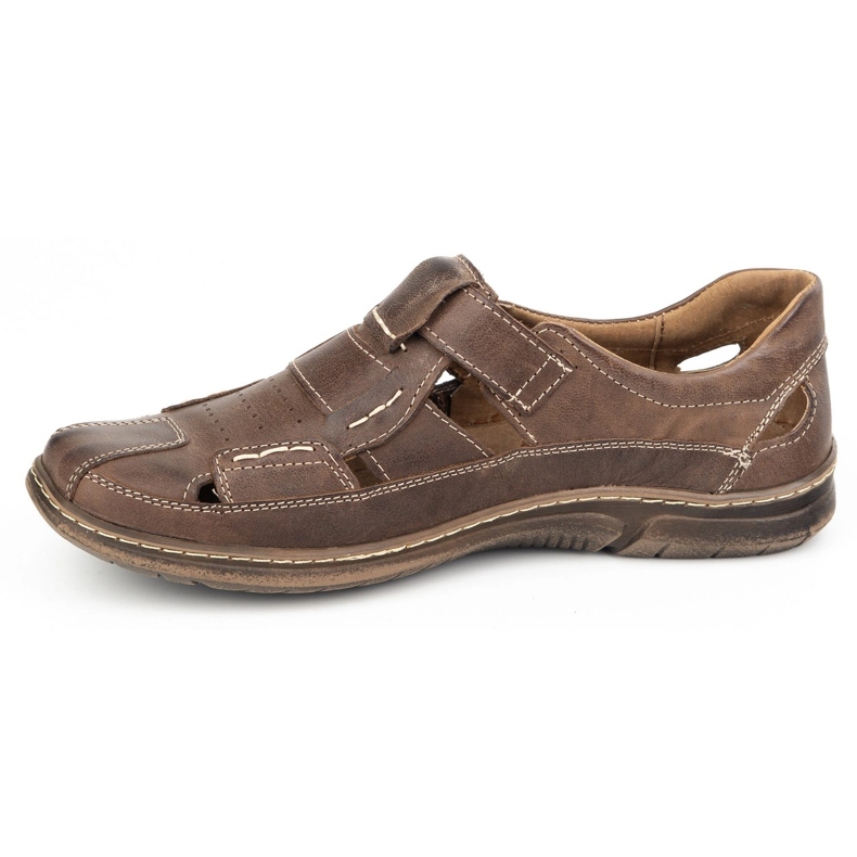 KOMODO Kardborrläderskor 937 Vanlig mörkbrun 1