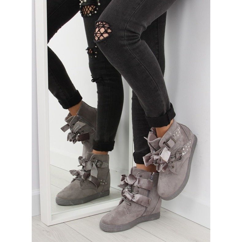 Grå A-79 Grå sneakers 1