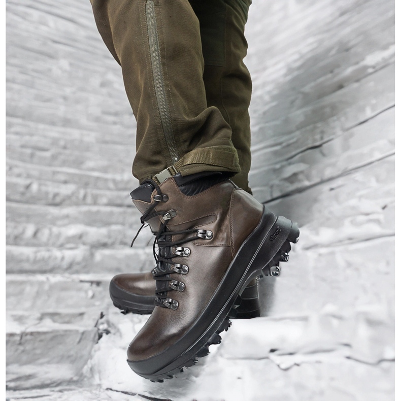 Pollonus Trekkingskor, läder taktisk-honung Polonus 6-0126-002 Brown Bison brun brun 2