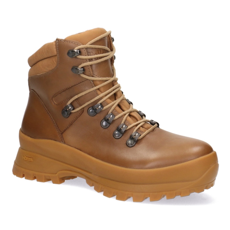 Lädertrekking-myśliwskie pollonus röd 6-0126-003 safari rudy brun 1