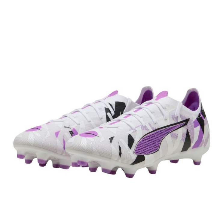 Puma Ultra 5 Match Forever FG/AG 108412 01 Fotbollskor vit 1