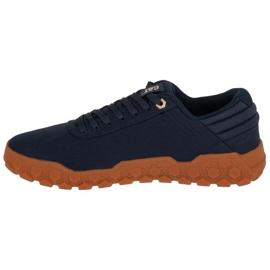 Caterpillar Hex+ Canvas P726264 Navy Blue Shoes blå 1