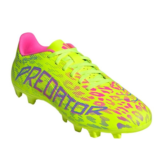 Adidas Predator Club FG/MG ID1324 fotbollsskor gul 1