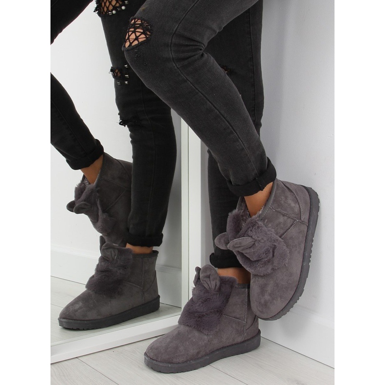 Emusy med öron grå B198 grå 1