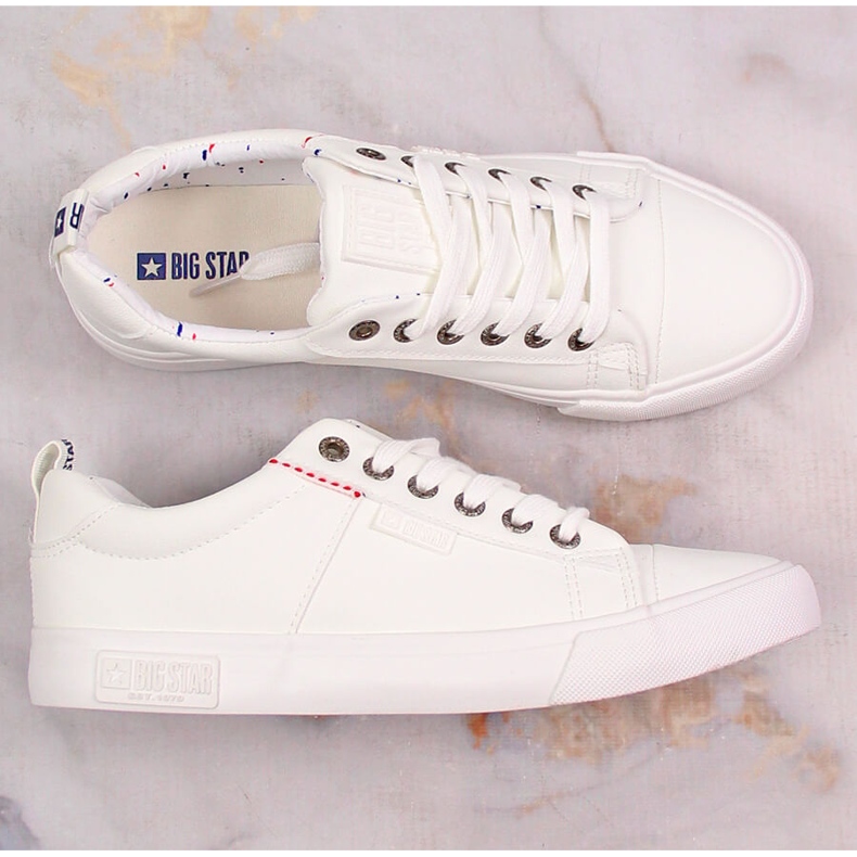 Vita låga sneakers Big Star KK274005 1